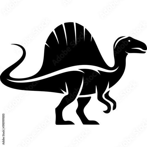Spinosaurus Icon Vector
