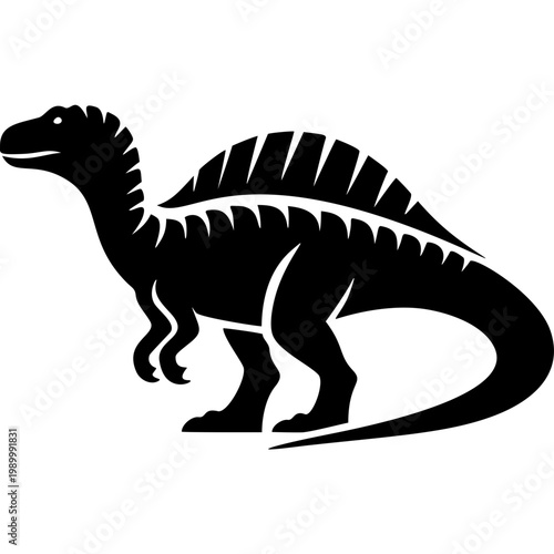 Spinosaurus Icon Vector
