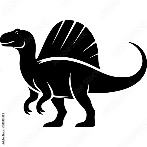 Spinosaurus Icon Vector