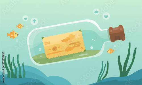 Letter in a bottle