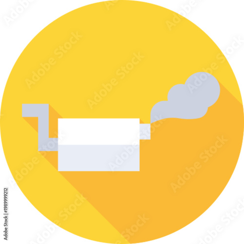 Exhaust Pipe Car Part Icon