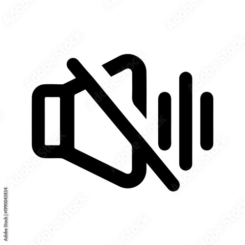 Sound Off Icon Vector Art, Icons, and Graphics
