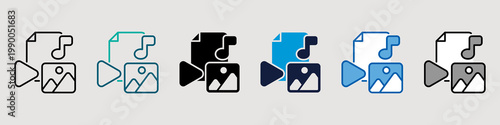 File Single Icon Pack Multistyle