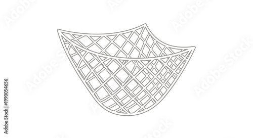 Geometric Patterned Shape Design Element