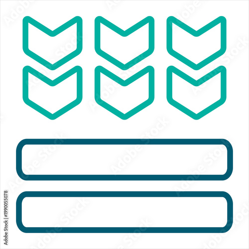 Compression Single Icon Line Color