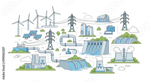 Renewable Energy Sources Power Generation 1.