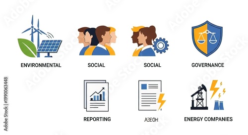 Sustainable business practices and energy.