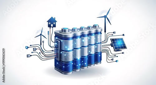Sustainable energy storage battery technology.