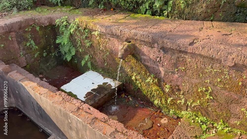 Beautiful 4K view of Gaumukh meeting the Arabian Sea from Karhateshwar Temple, Ratnagiri. Waves, rocky cliffs, sacred vibes, and endless coastal beauty create a mesmerizing Konkan scene.