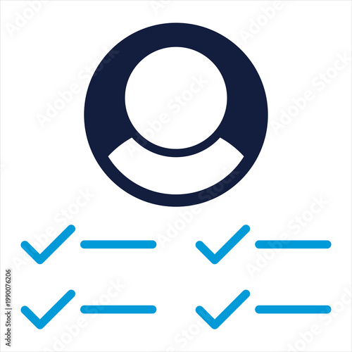 Authorization Single Icon Glyph Color