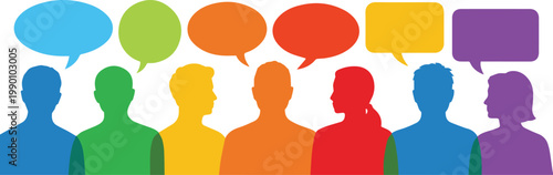 Customer support chat with message bubbles