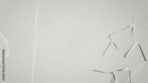 Soft White Marble Surface with Subtle Veining - Elegant Background Texture