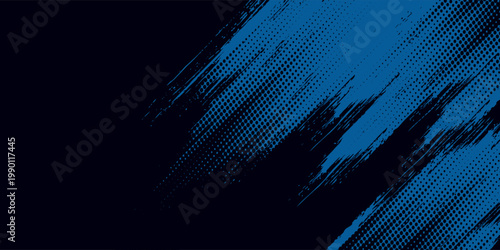 Dots halftone white and blue color pattern gradient grunge texture background. Dots pop art comics sport style vector illustration. vector grunge and dot