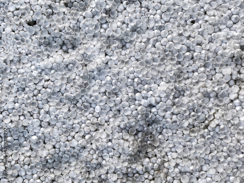 close up texture of foam background