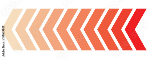 Photos Arrow dynamic moving left chevron symbol