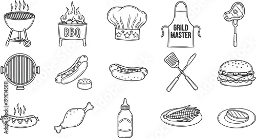 Collection of vintage microphone illustrations a black and white technical drawing compilation