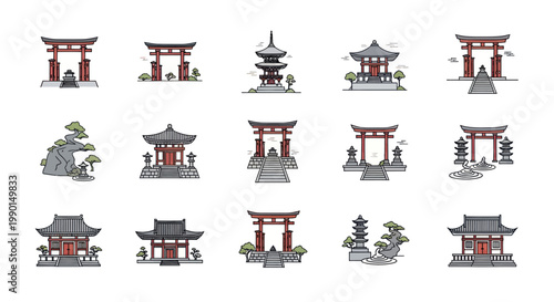 Japanese Traditional Architecture Collection: Temples, Shrines, Gates, Pagodas, Gardens