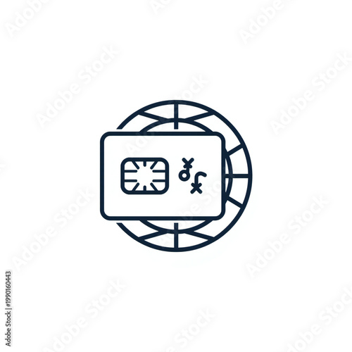 International roaming creative icon, from transport icons collection isolated sign.