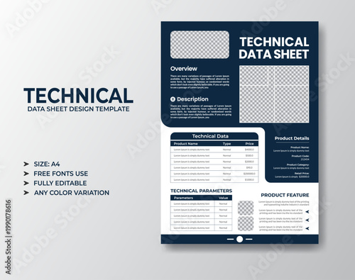 Technical Data Sheet Design