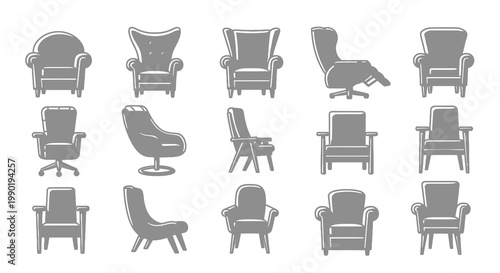 Assorted Modern and Classic Armchair Furniture Designs