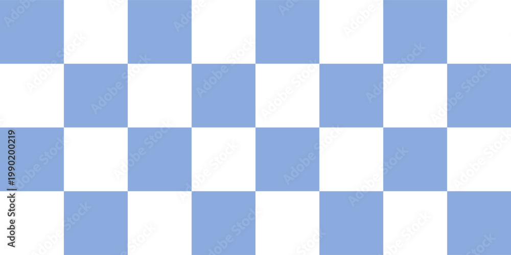 Fototapeta premium Gingham seamless pattern, pastel fabric design, blue check, fabric, textile, digital paper. Blue color checkered texture background. Tartan seamless pattern background in blue.