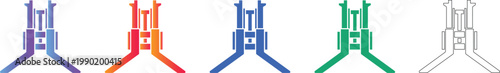 Forklift Attachment Icons vol 1129