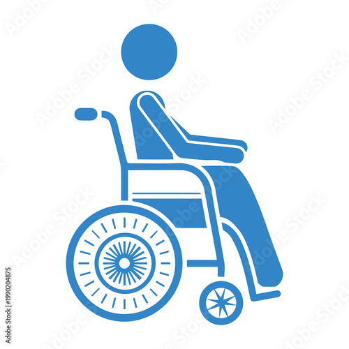 07. Medical Wheelchair Healthcare Equipment Mobility Support Vector Illustration.eps