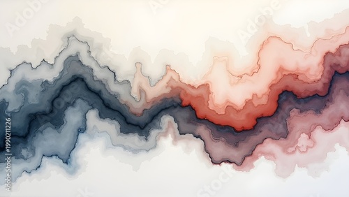 Artistic Watercolor Wash Background