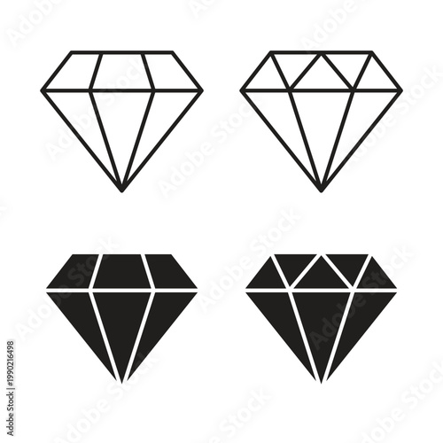 Diamond icon symbols