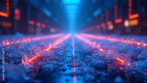 Network Intrusion Detection Dashboard Wide Angle View