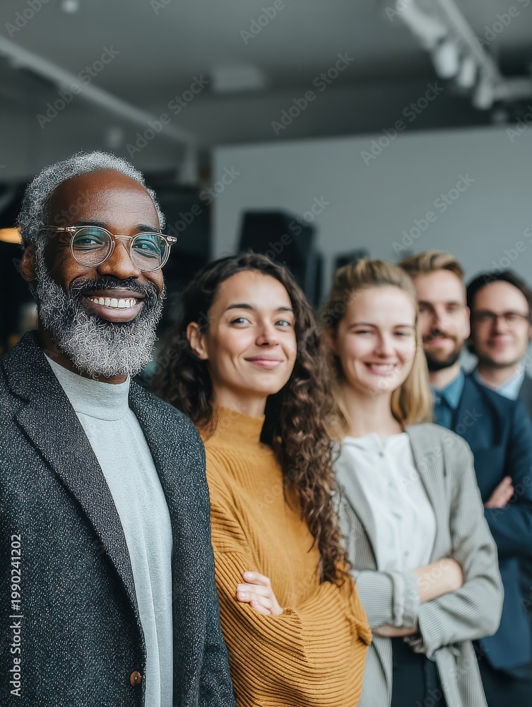 Obraz premium diverse professionals team spirit