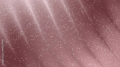 Pink Glitter Abstract Background with Sparkling Particles and Shiny Festive Light Effect