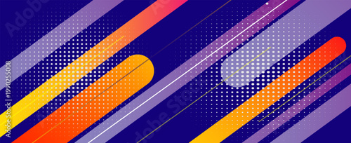 Bright orange-yellow gradient abstract dynamic background. Modern wallpapers. Suitable for templates, sale banners, events, ads, web and pages. eps 10