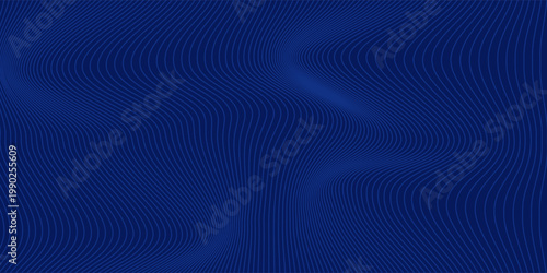 Premium background design with diagonal dark blue line pattern. Vector horizontal template for digital lux business banner, contemporary formal invitation, luxury voucher, prestigious gift certificate