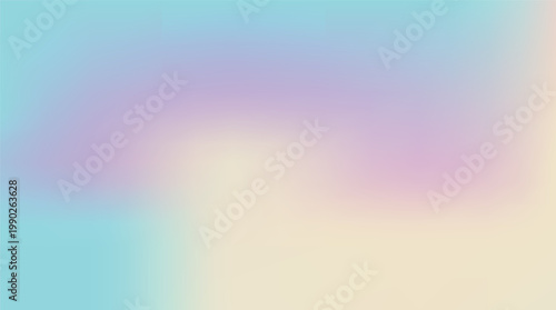 Dreamy Soft Pastel Holographic Gradient Mesh Background