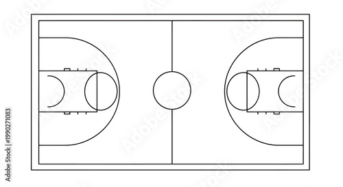 Colorful collection of basketball gear including jerseys, sneakers, balls, and gym equipment arranged for sports action.