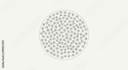 Closeup of a metal shower head.