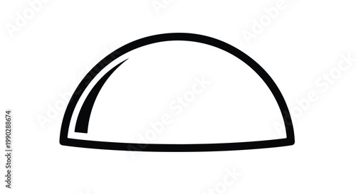 City seal with skyline silhouette circular