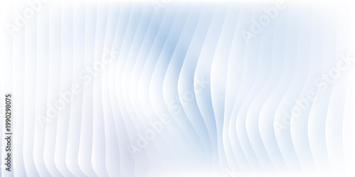 Photo texture background with soft blue gradient, vertical ripple lines and frosted translucent effect.  gradient shiny glass