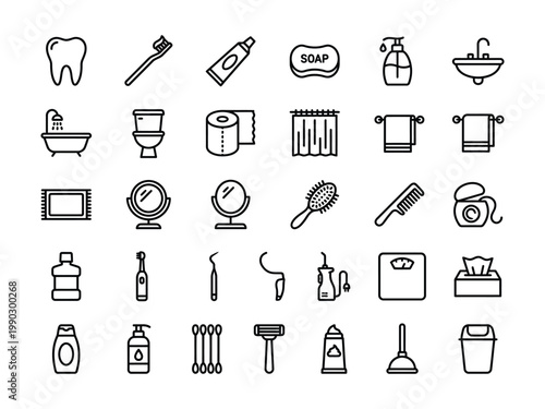 Collection of doodle style icons for success and recognition with thumbs up laurel wreath first place graduation cap certificate achievement recognition collection thumbs up handshake