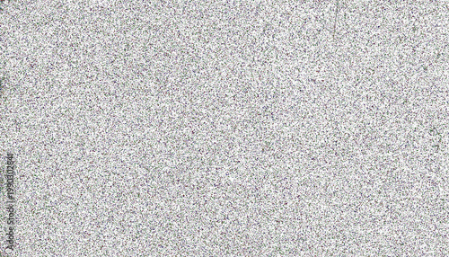 Slika na platnu Dense gray white granular noise static texture uniform grain fill background dig