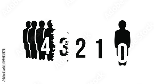 social distancing crowd control people queue line