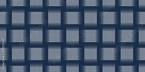 Weaving seamless pattern, fashion wicker lacing handicraft endless abstract background, glamour leather shiny style wallpaper.