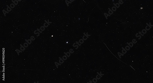 Tableau sur toile A breathtaking view of the night sky filled with countless bright stars