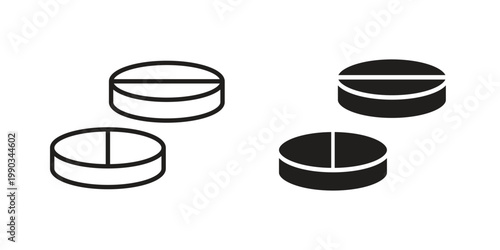 Medicine icon for web and mobile app. Vector icons
