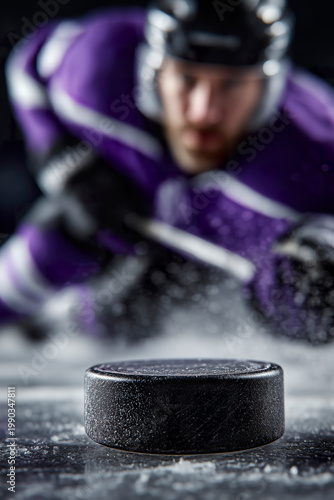 Hockey player's body