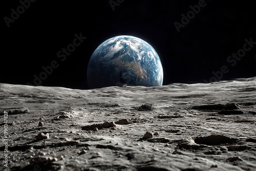 View from the moon