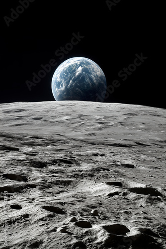View from the moon