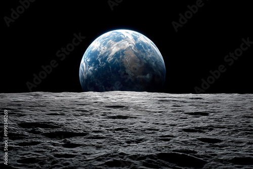 View from the moon