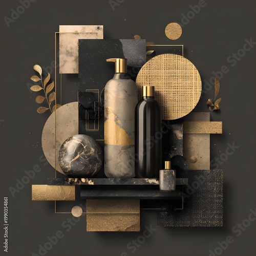luxury spa branding visual